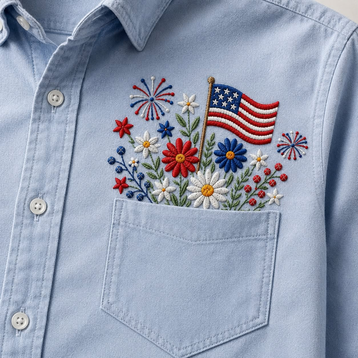 American Flower LC Design Embroidery Files